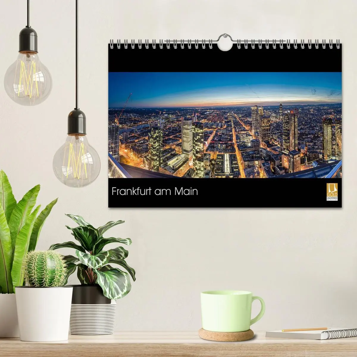 Bild: 9783516120011 | Frankfurt am Main (Wandkalender 2026 DIN A4 quer), CALVENDO...