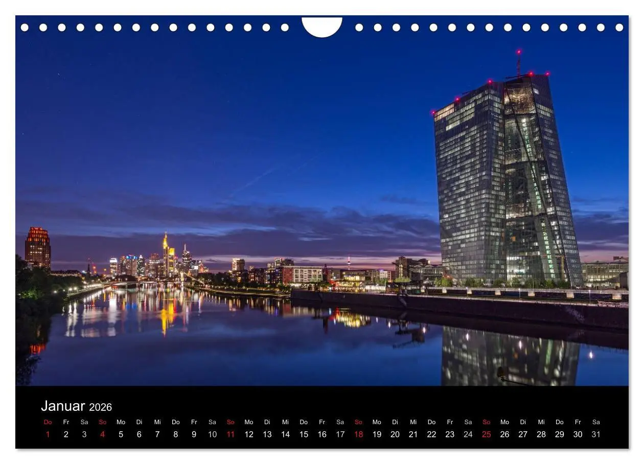 Bild: 9783516120011 | Frankfurt am Main (Wandkalender 2026 DIN A4 quer), CALVENDO...