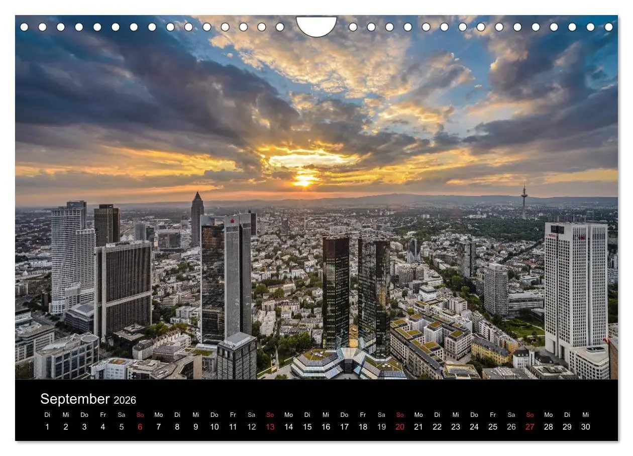 Bild: 9783516120011 | Frankfurt am Main (Wandkalender 2026 DIN A4 quer), CALVENDO...
