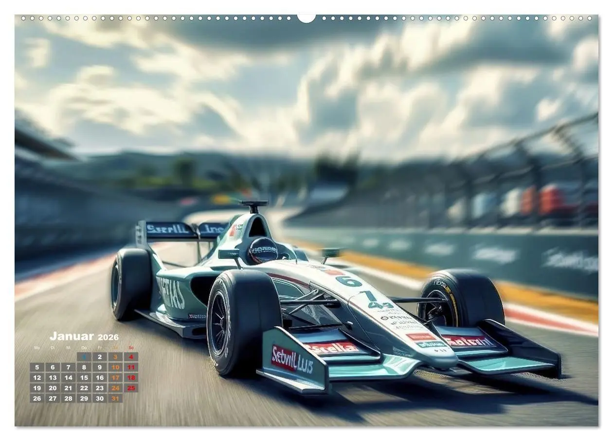 Bild: 9783516670011 | Formel E, Strom, Speed und Sieg (hochwertiger Premium Wandkalender...