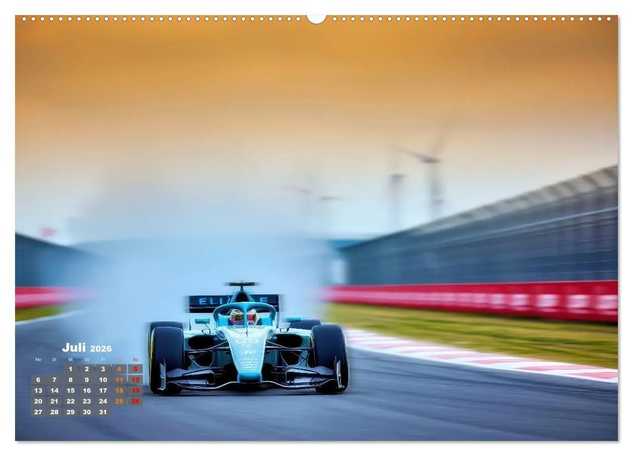 Bild: 9783516670011 | Formel E, Strom, Speed und Sieg (hochwertiger Premium Wandkalender...