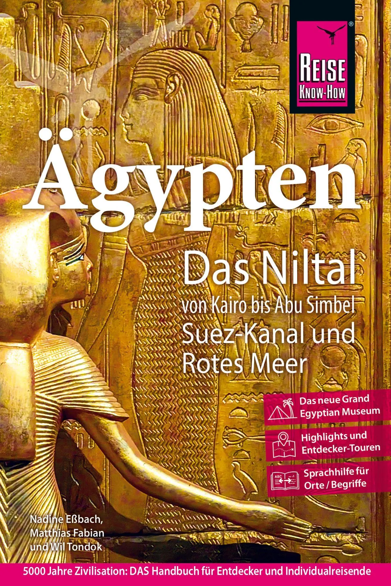 Cover: 9783689860011 | Reise Know-How Reiseführer Ägypten | Nadine Eßbach (u. a.) | Buch