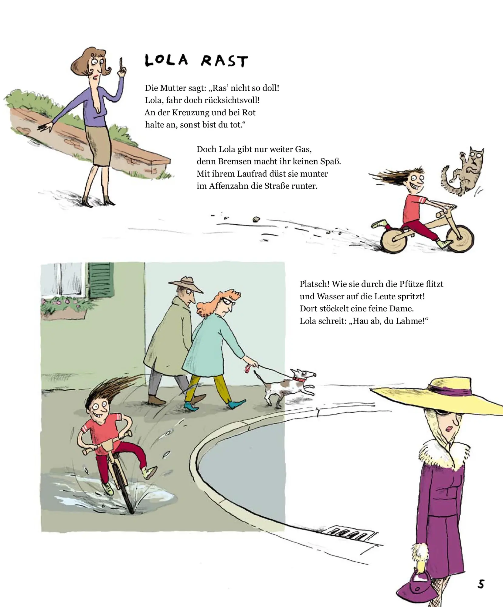 Bild: 9783954700011 | Lola rast | und andere schreckliche Geschichten | Wilfried von Bredow