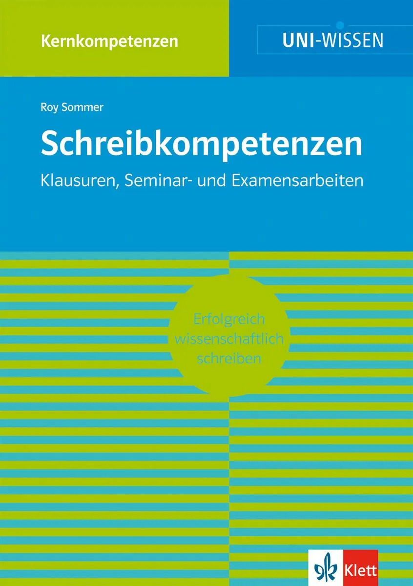 Cover: 9783129400111 | Schreibkompetenzen | Erfolgreich wissenschaftlich schreiben | Sommer