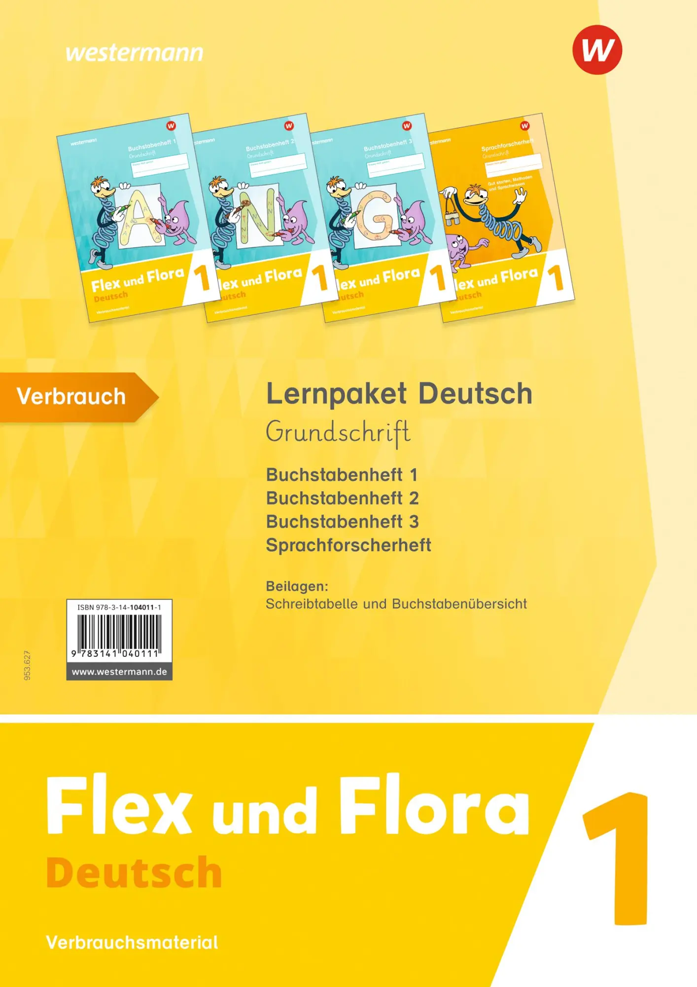 Cover: 9783141040111 | Flex und Flora 1. Paket Deutsch 1 GS (Grundschrift) | Ausgabe 2021 Cover: 9783141040111 | Flex und Flora 1. Paket Deutsch 1 GS (Grundschrift) | Ausgabe 2021