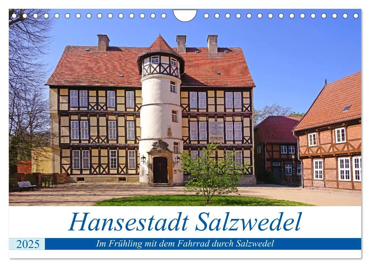 Cover: 9783435240111 | Hansestadt Salzwedel (Wandkalender 2025 DIN A4 quer), CALVENDO...