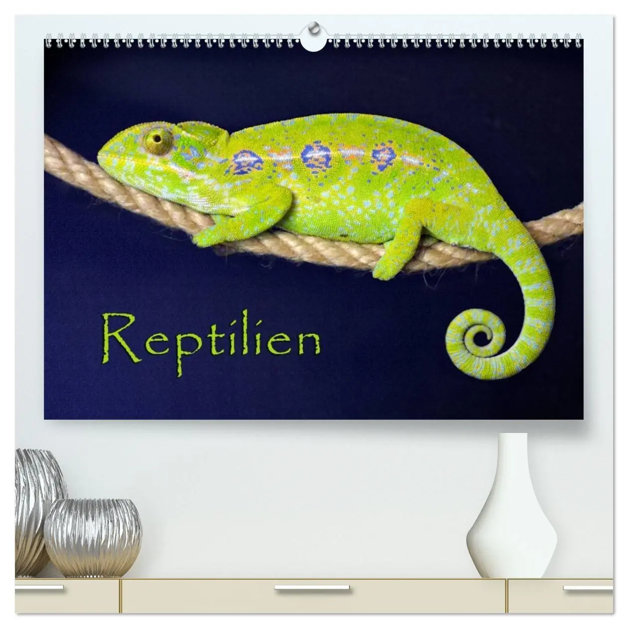 Cover: 9783516110111 | Reptilien (hochwertiger Premium Wandkalender 2026 DIN A2 quer),...