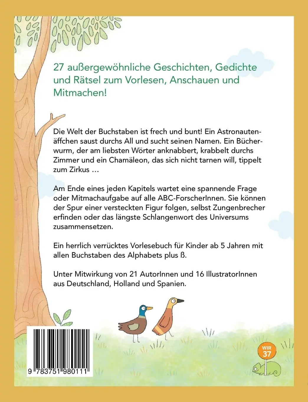 Rückseite: 9783751980111 | ABC WUNDER | Simone Gruber (u. a.) | Taschenbuch | 128 S. | Deutsch