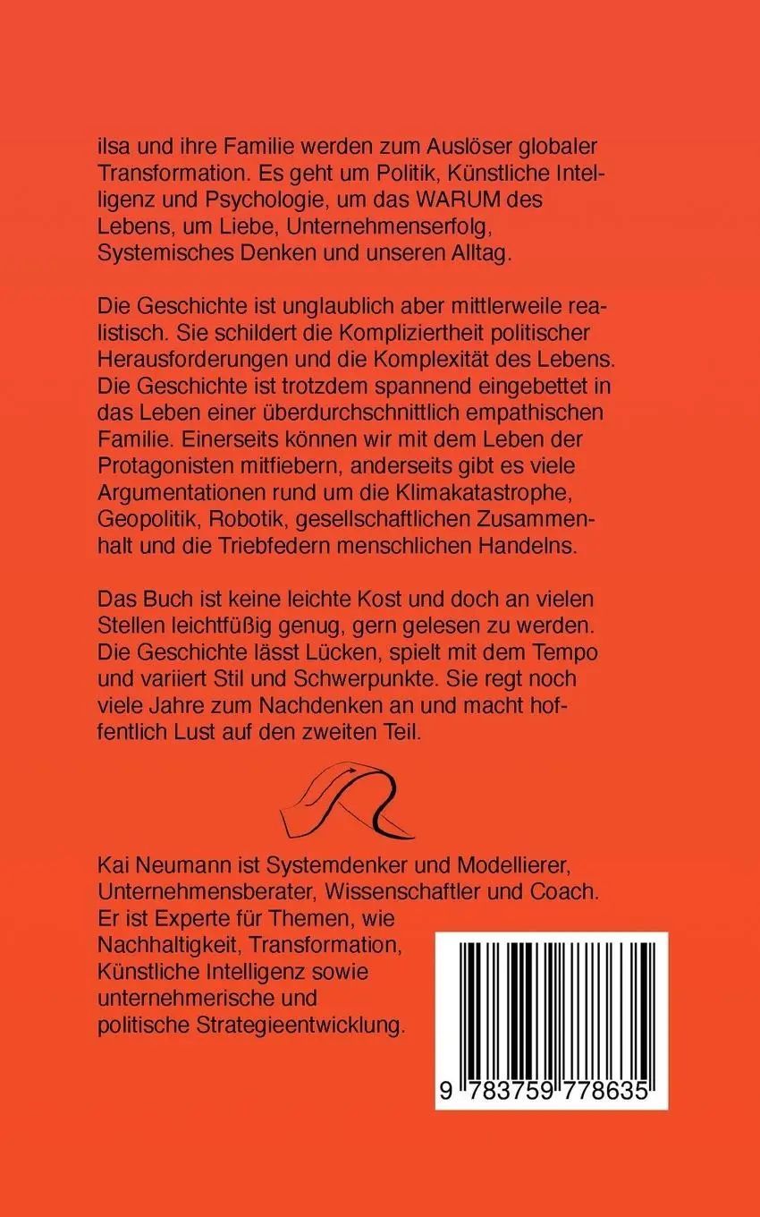 Rückseite: 9783759760111 | The WHY of life | Wie ilsa die welt rettete - oder etwa nicht? | Buch