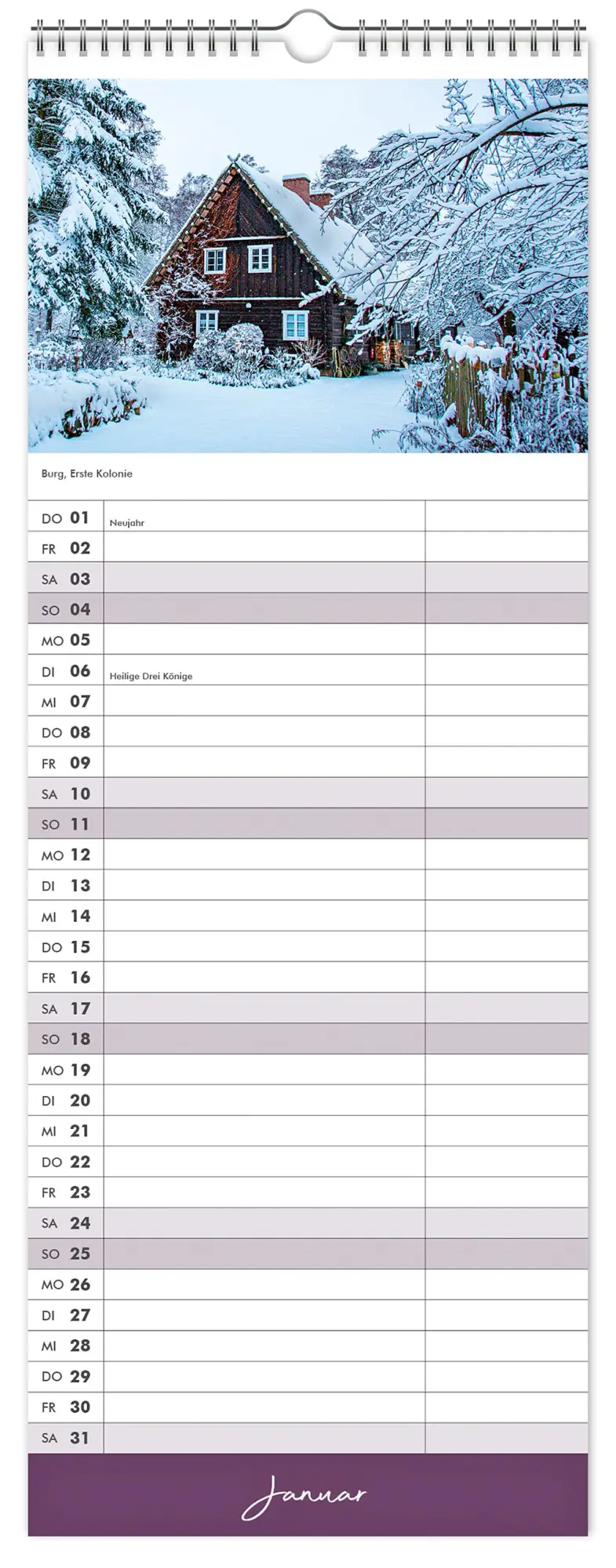 Bild: 9783910680111 | Küchenkalender Spreewald 2026 NEU! inkl. Rezepte | K4 Verlag (u. a.)