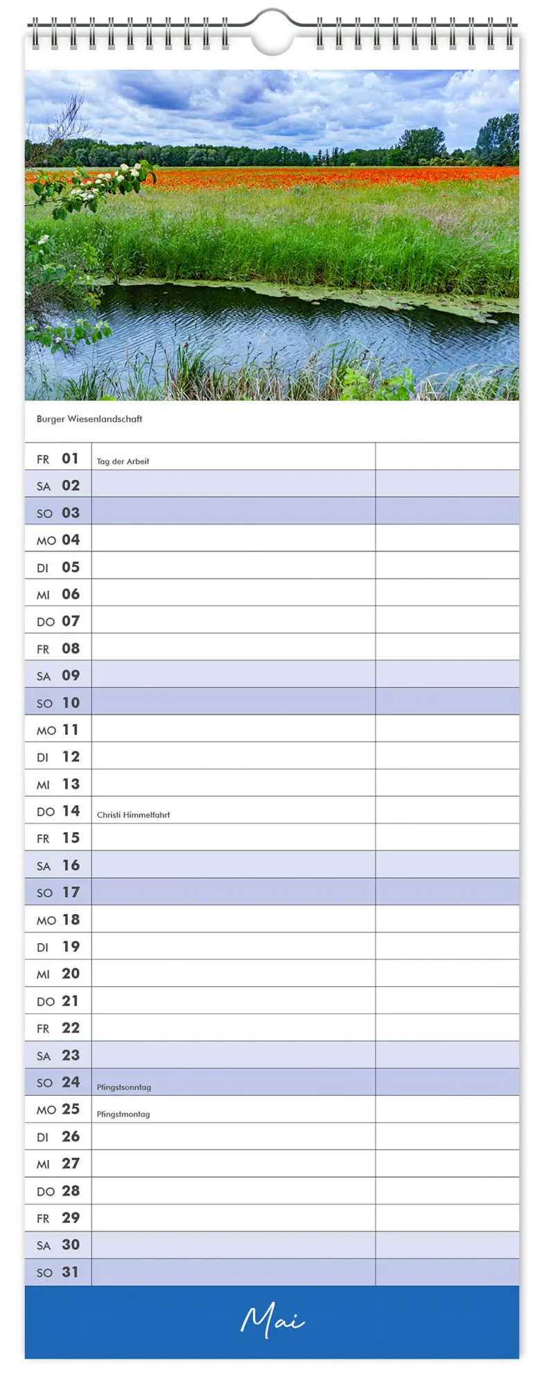 Bild: 9783910680111 | Küchenkalender Spreewald 2026 NEU! inkl. Rezepte | K4 Verlag (u. a.)