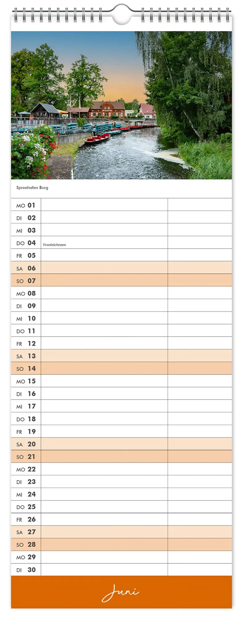 Bild: 9783910680111 | Küchenkalender Spreewald 2026 NEU! inkl. Rezepte | K4 Verlag (u. a.)
