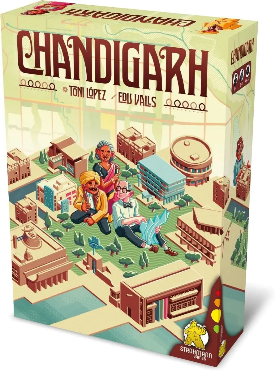 Cover: 4262412340211 | Strohmann Games STRD0031 - Chandigarh, Familienspiel, Kennerspiel,