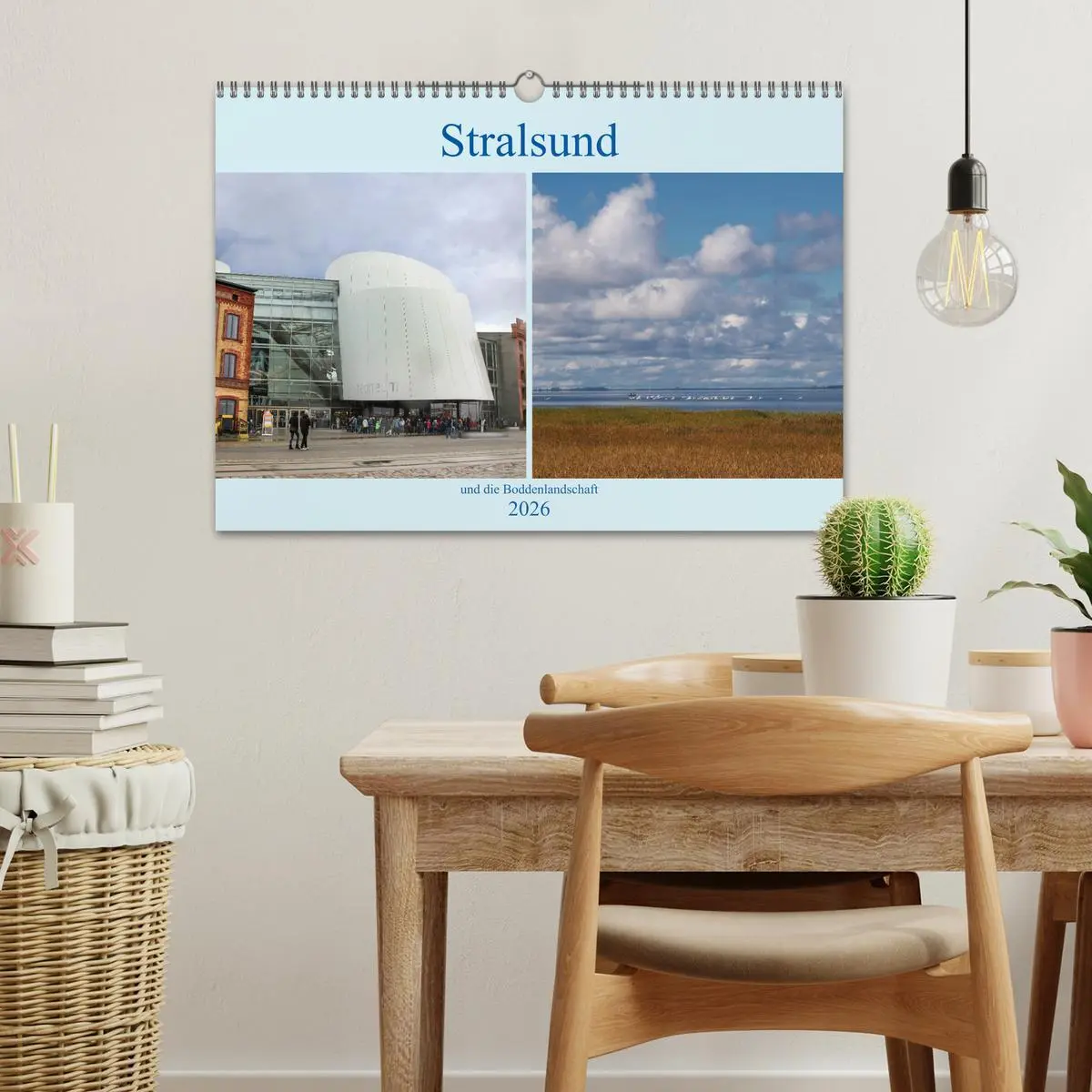 Bild: 9783457940211 | Stralsund und die Boddenlandschaft (Wandkalender 2026 DIN A3 quer),...