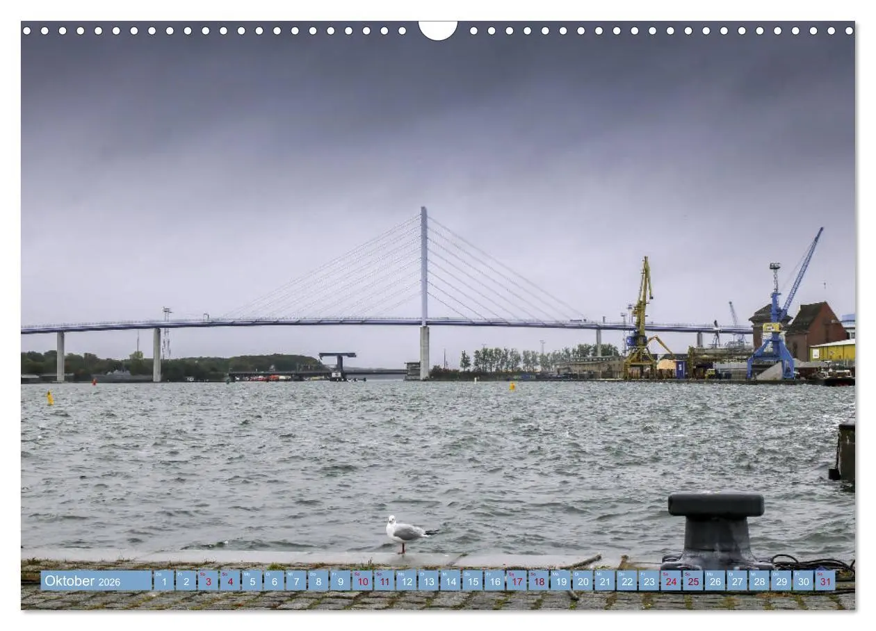 Bild: 9783457940211 | Stralsund und die Boddenlandschaft (Wandkalender 2026 DIN A3 quer),...