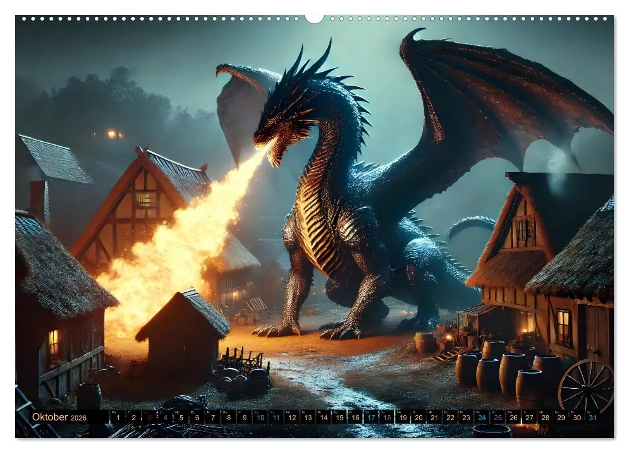 Bild: 9783516650211 | Prächtige Drachen, gut oder böse? (hochwertiger Premium...