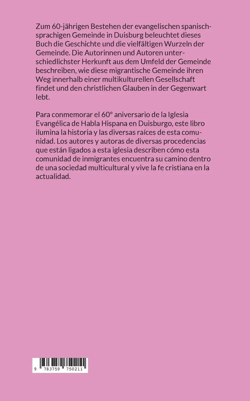 Rückseite: 9783759750211 | Verschiedene Traditionen - ein Geist. Diversas tradiciones - un...