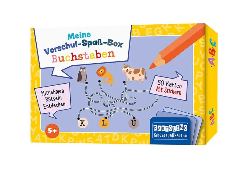 Cover: 9783790100211 | Meine Vorschul-Spaß-Box: Buchstaben | Mitnehmen, rätseln, entdecken