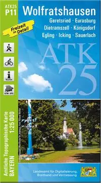 Cover: 9783987760211 | ATK25-P11 Wolfratshausen (Amtliche Topographische Karte 1:25000)