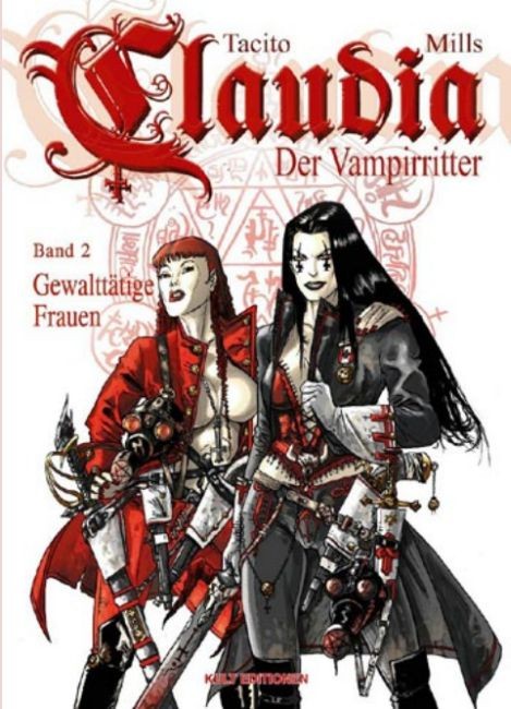Cover: 9789089820211 | Claudia der Vampirritter 2 | Gewalttätige Frauen | Tacito (u. a.)