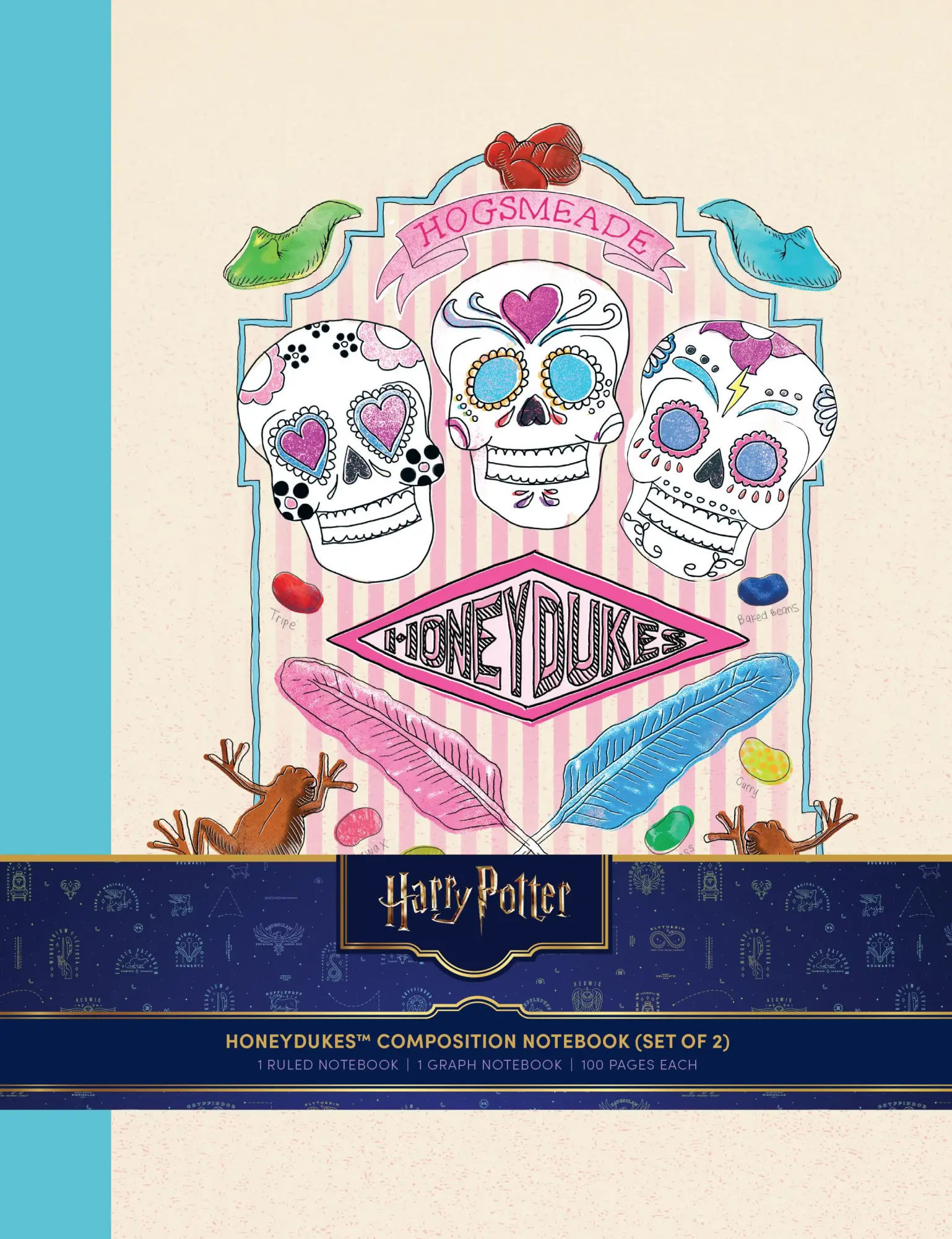 Cover: 9798337400211 | Harry Potter: Honeydukes Composition Notebook Set (Set of 2) | Buch