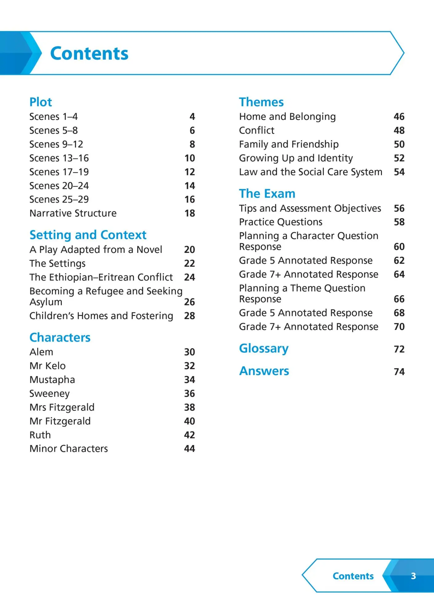 Bild: 9780008520311 | Refugee Boy Edexcel GCSE 9-1 English Literature Text Guide | Maps