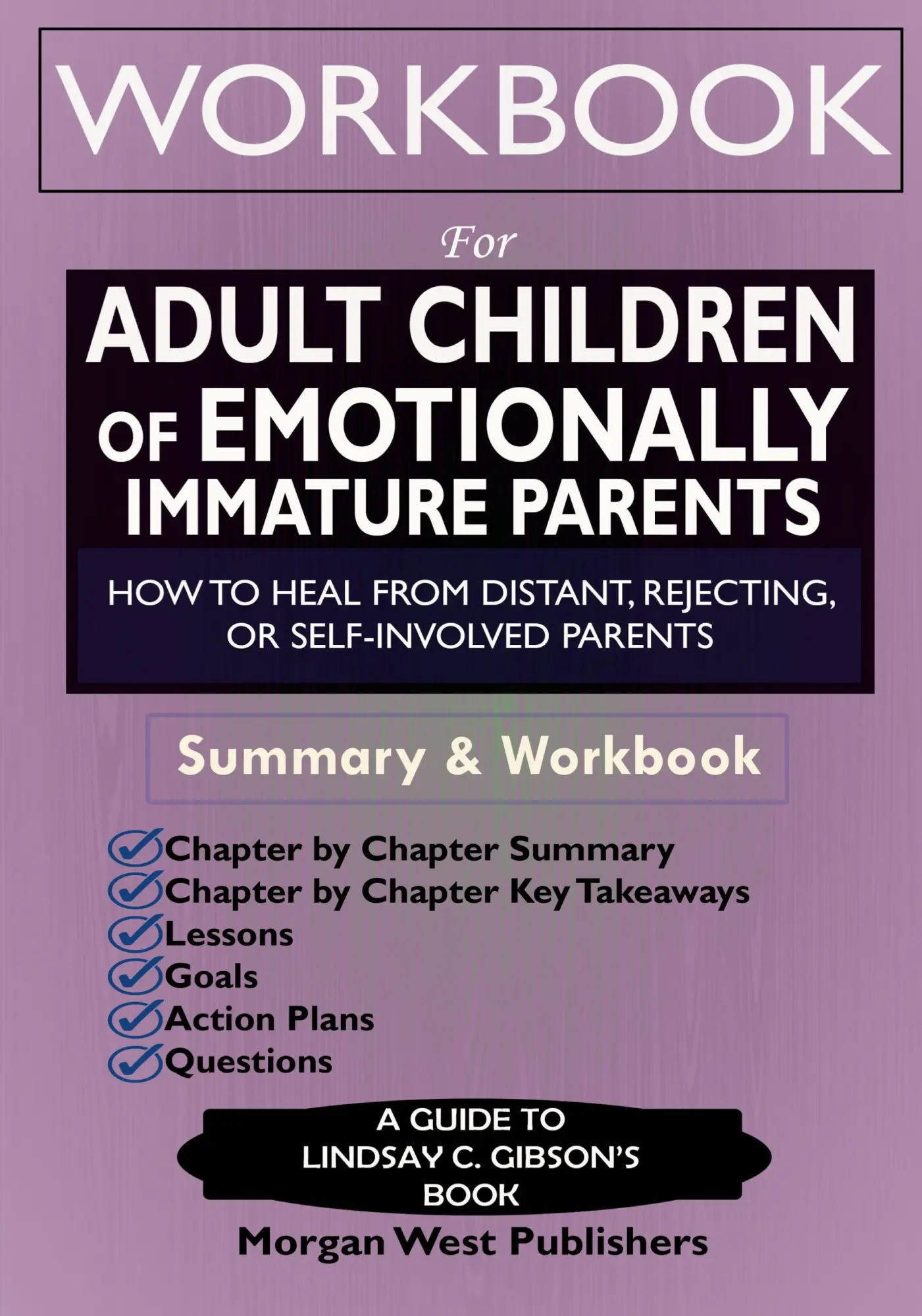 Cover: 9781638090311 | Workbook for Adult Children of Emotionally Immature Parents | Buch