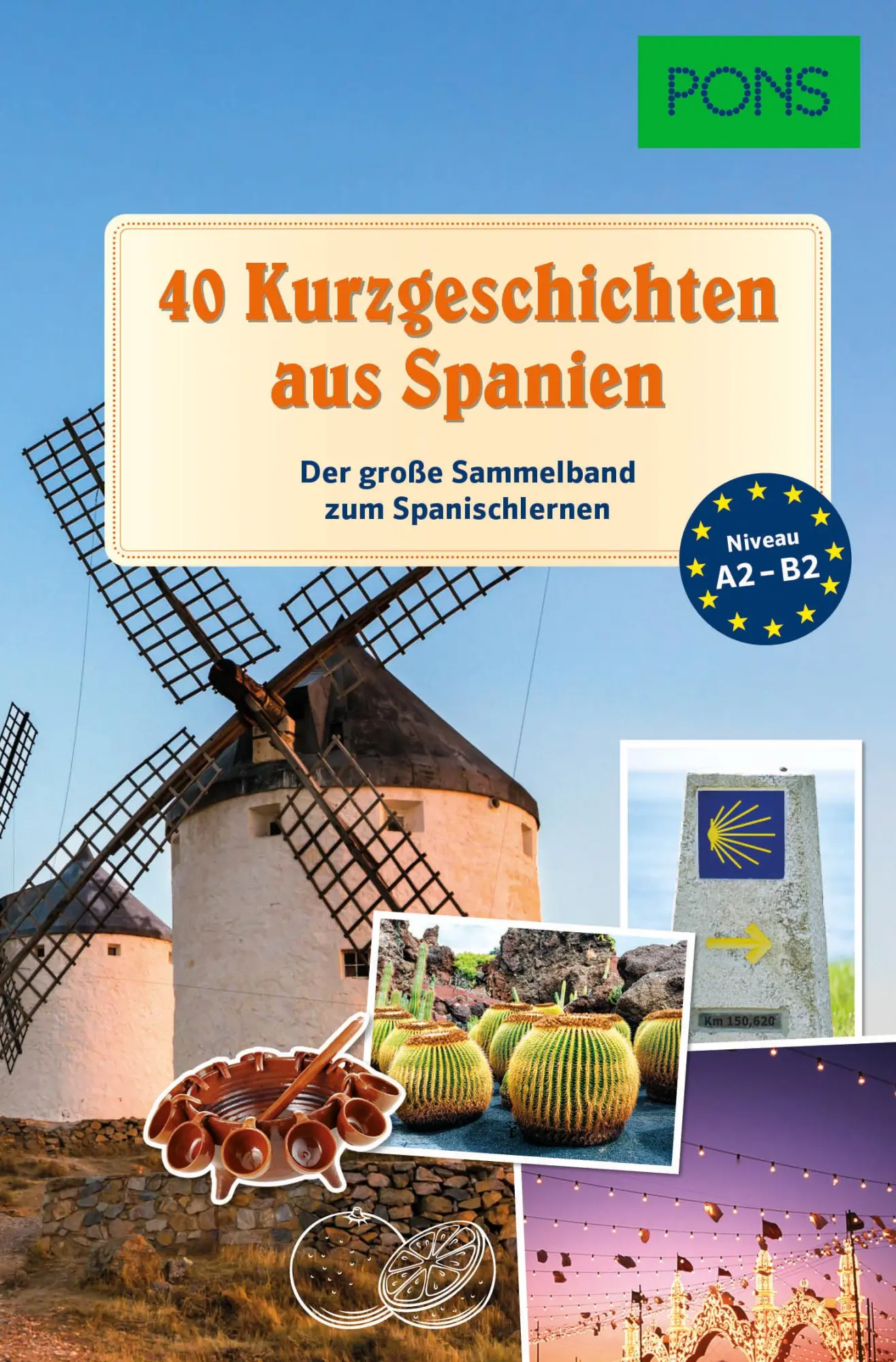 Cover: 9783125660311 | PONS 40 Kurzgeschichten aus Spanien | Taschenbuch | 248 S. | Deutsch