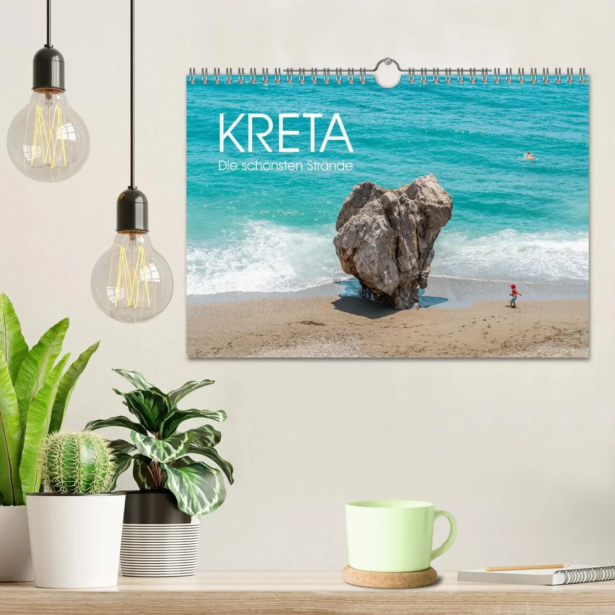Bild: 9783457550311 | Kreta - Die schönsten Strände (Wandkalender 2026 DIN A4 quer),...