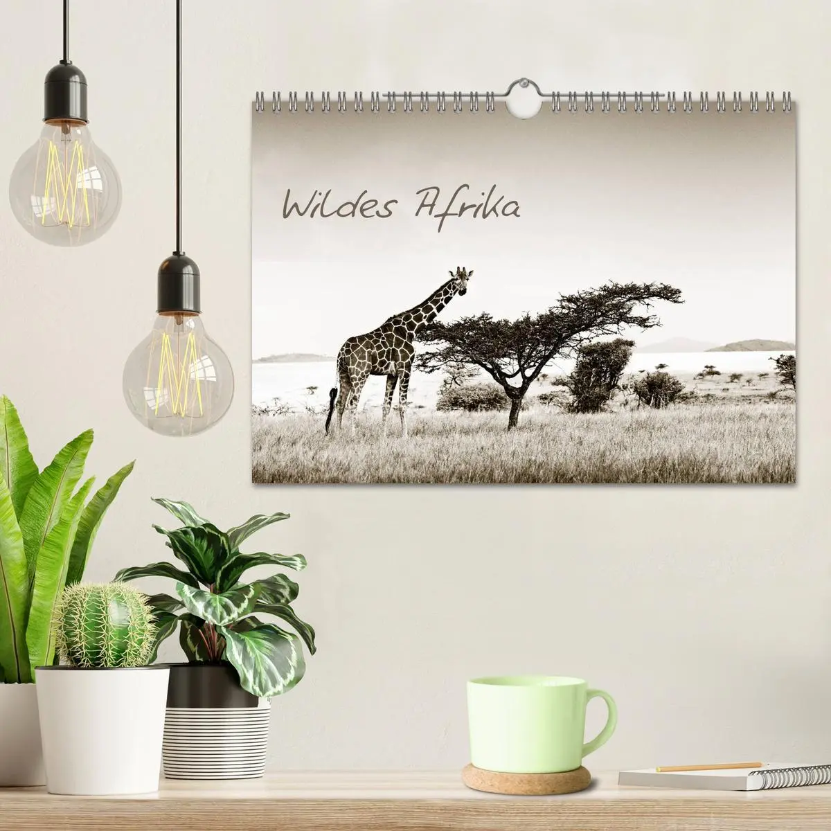 Bild: 9783516190311 | Wildes Afrika (Wandkalender 2026 DIN A4 quer), CALVENDO Monatskalender