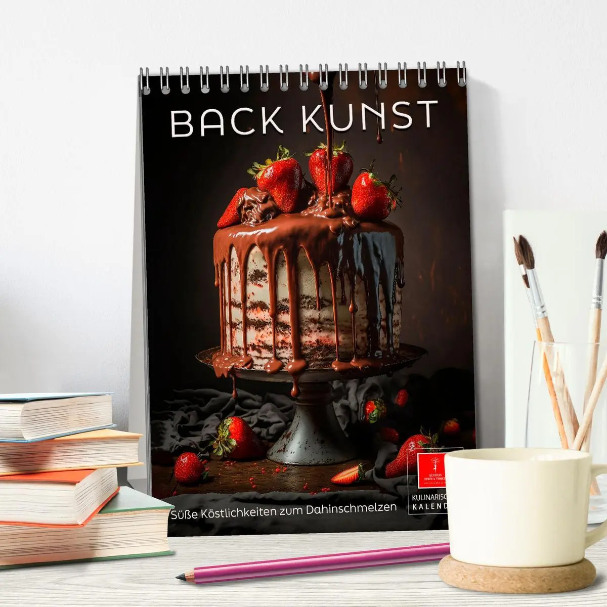 Bild: 9783516330311 | Back Kunst - Süße Köstlichkeiten zum Dahinschmelzen (Tischkalender...
