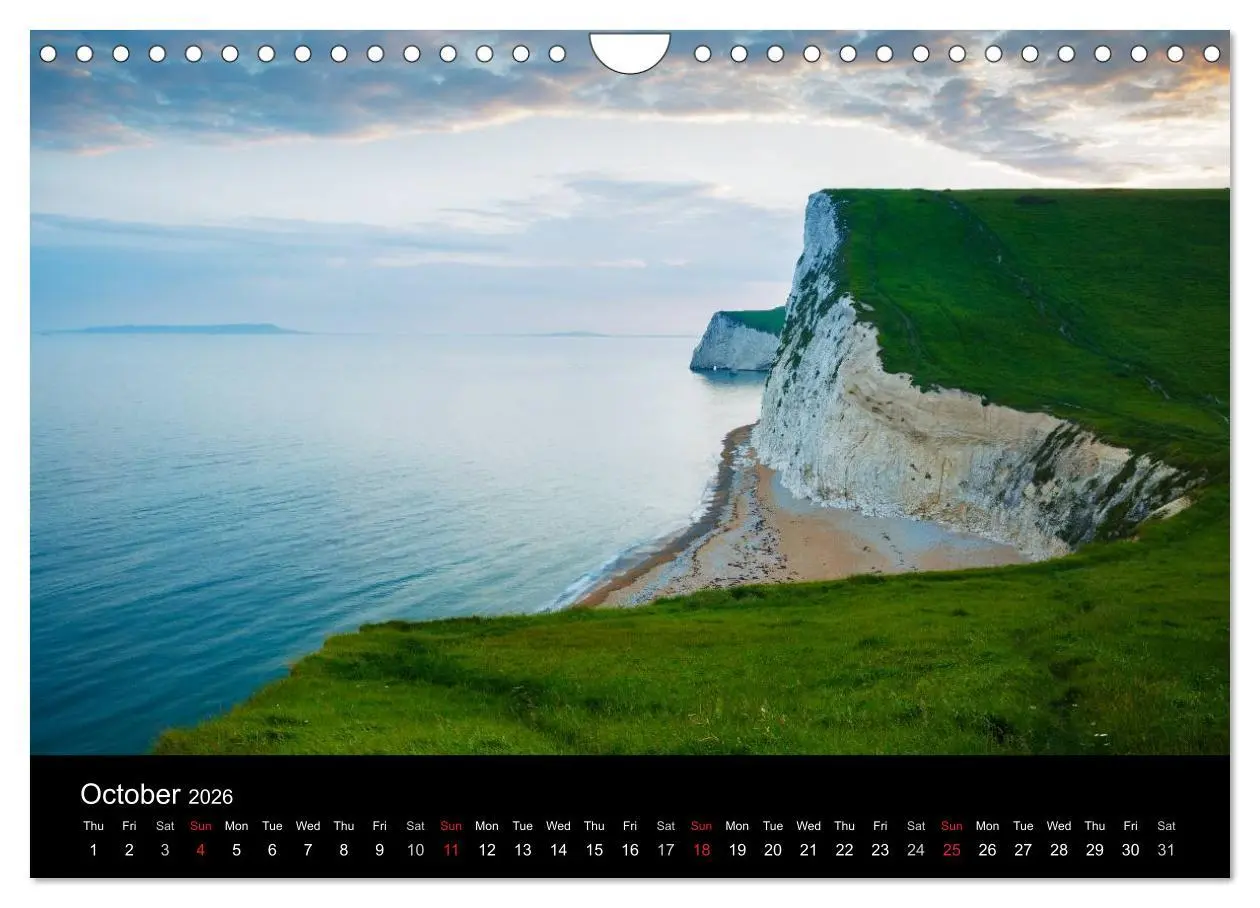 Bild: 9783516570311 | Dorset (Wall Calendar 2026 DIN A4 landscape), CALVENDO 12 Month...
