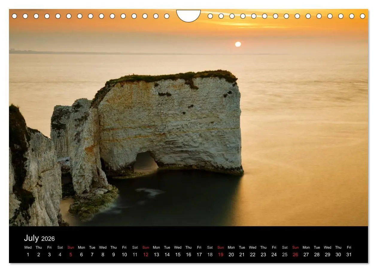 Bild: 9783516570311 | Dorset (Wall Calendar 2026 DIN A4 landscape), CALVENDO 12 Month...