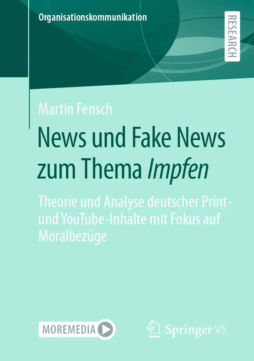 Cover: 9783658380311 | News und Fake News zum Thema Impfen | Martin Fensch | Taschenbuch
