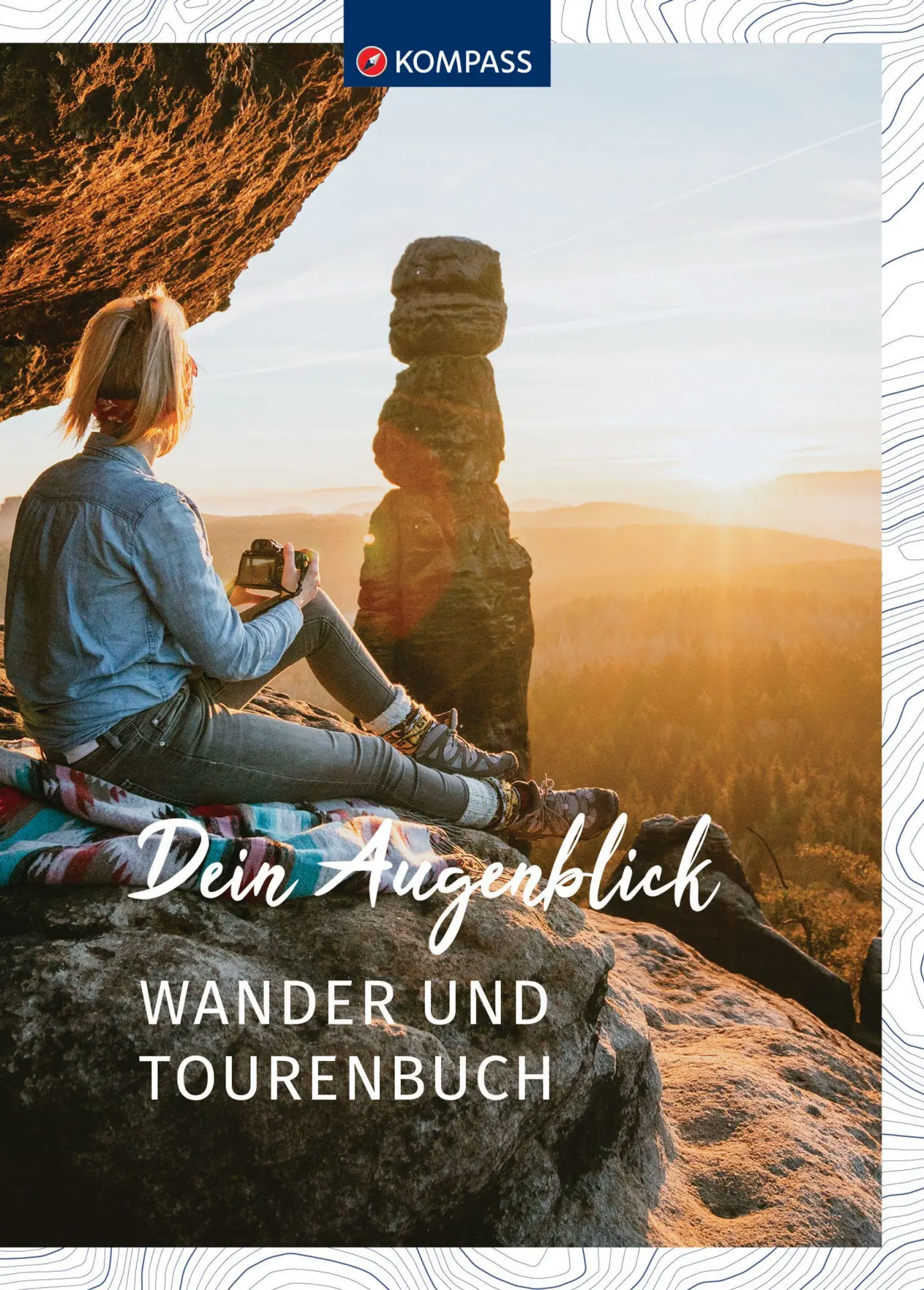 Cover: 9783991540311 | KOMPASS Wander- und Tourenbuch | Buch | KOMPASS-KARTEN | 168 S. | 2023
