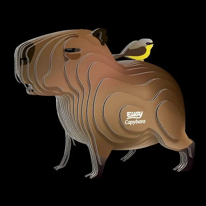 Bild: 9421036940411 | EUGY - 3D Bastelset Wasserschwein | Kit (Bastelset) | 650120 | 2025
