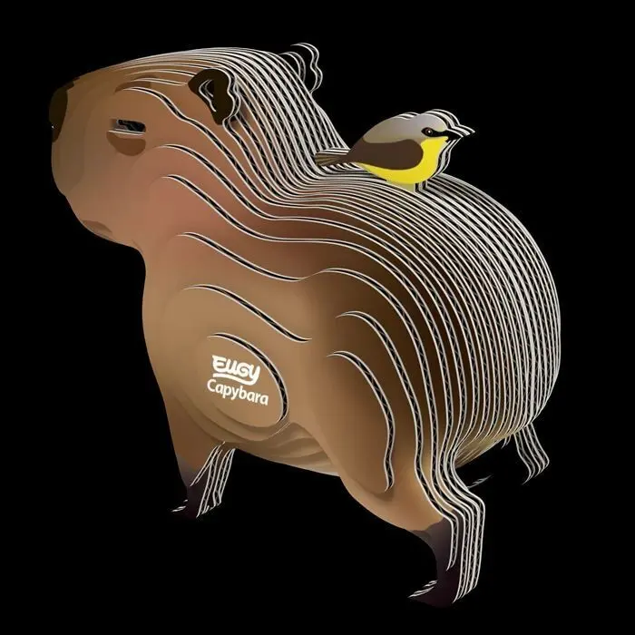 Bild: 9421036940411 | EUGY - 3D Bastelset Wasserschwein | Kit (Bastelset) | 650120 | 2025