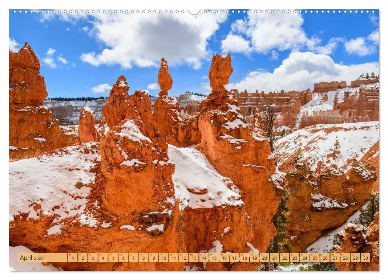 Bild: 9783457300411 | Magisches Wunderland in Weiss (Wandkalender 2026 DIN A2 quer),...