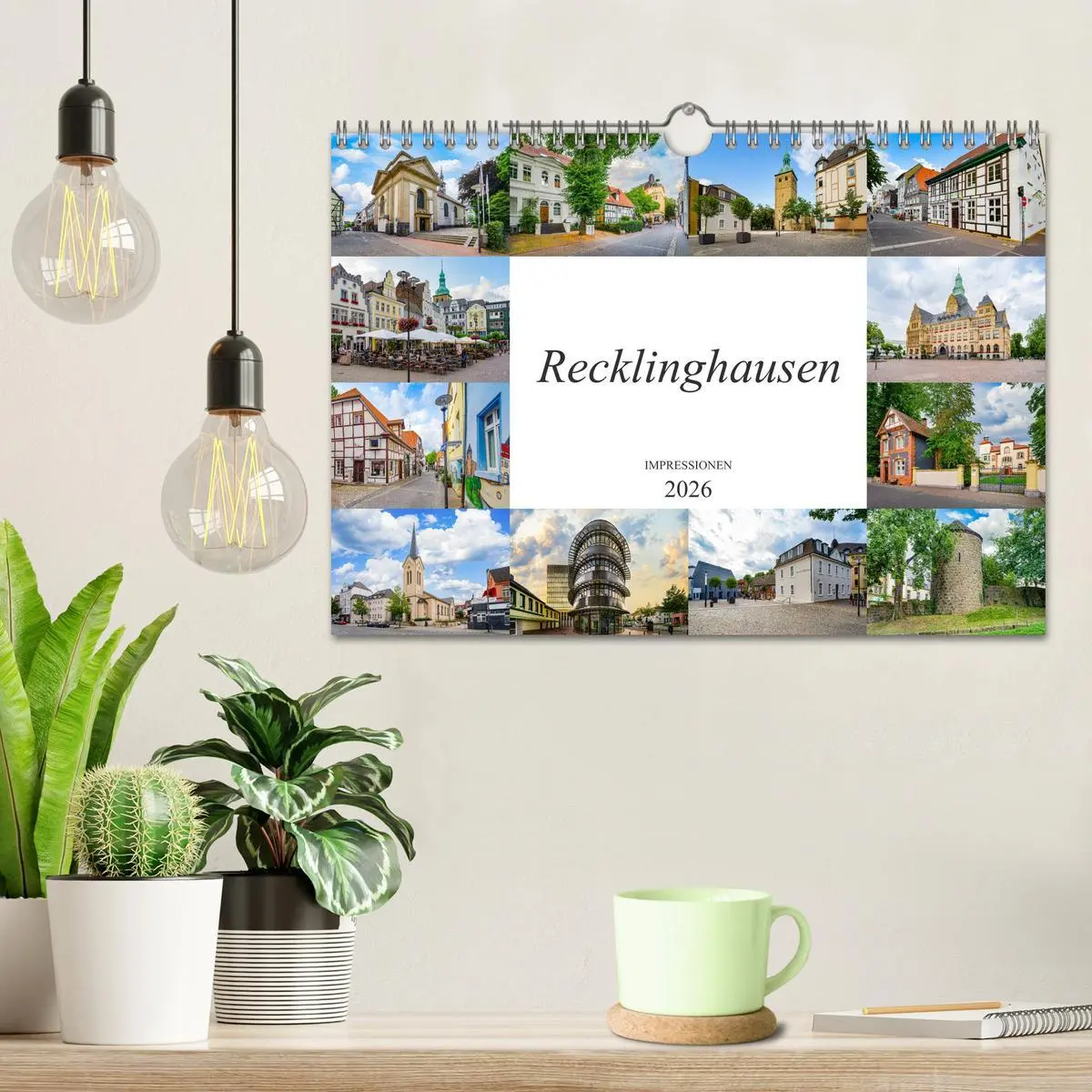 Bild: 9783457780411 | Recklinghausen Impressionen (Wandkalender 2026 DIN A4 quer),...
