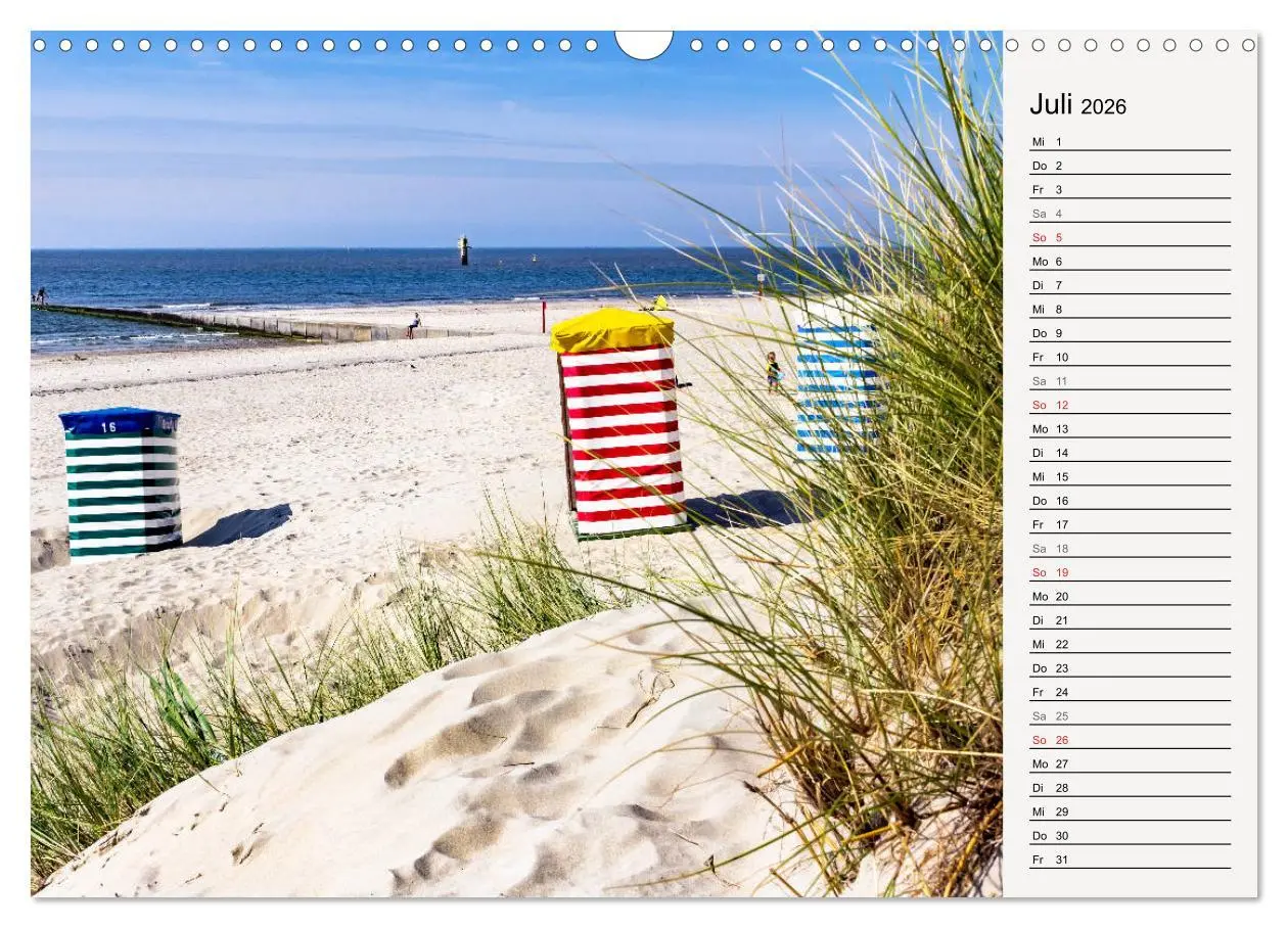 Bild: 9783457920411 | BORKUM Geburtstagskalender mit Planerfunktion (Wandkalender 2026...