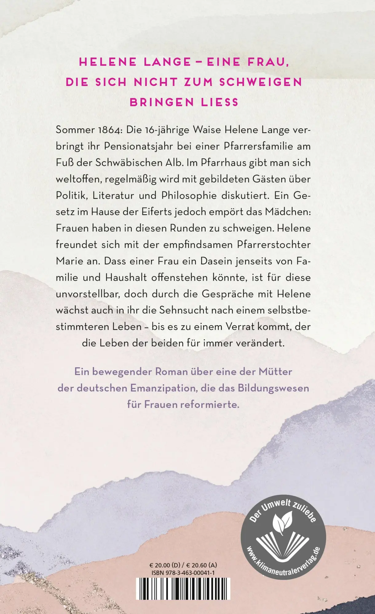 Rückseite: 9783463000411 | Helenes Stimme | Sanne Jellings | Buch | 208 S. | Deutsch | 2023