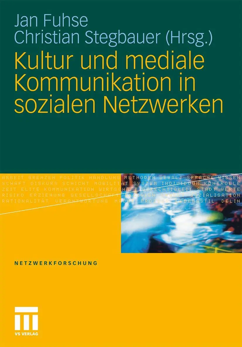 Cover: 9783531170411 | Kultur und mediale Kommunikation in sozialen Netzwerken | Taschenbuch