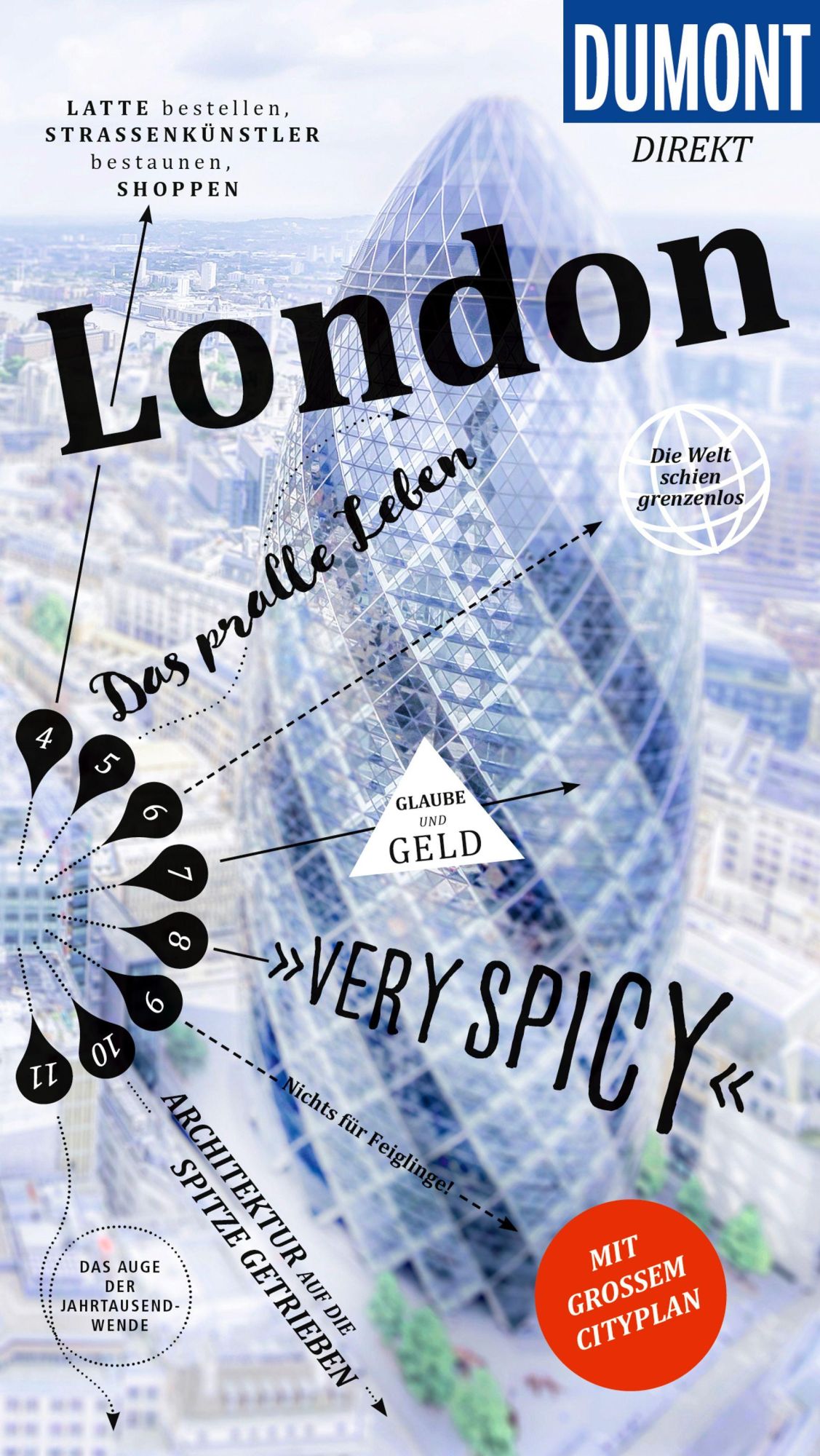 Cover: 9783616000411 | DUMONT direkt Reiseführer London | Mit großem Cityplan | Peter Sahla