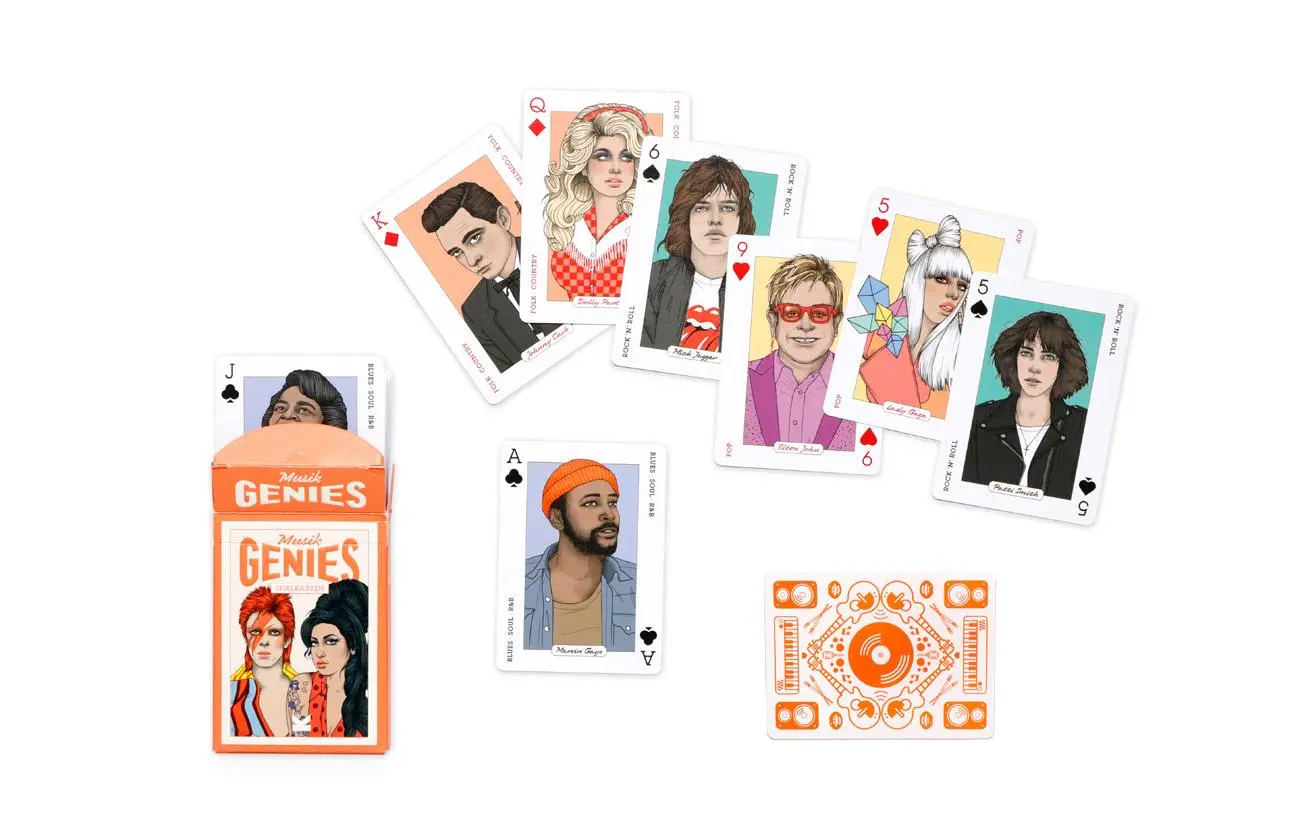 Bild: 9783962440411 | Musik-Genies | Spielkarten | Rick Lee | Spiel | Deutsch | 2025