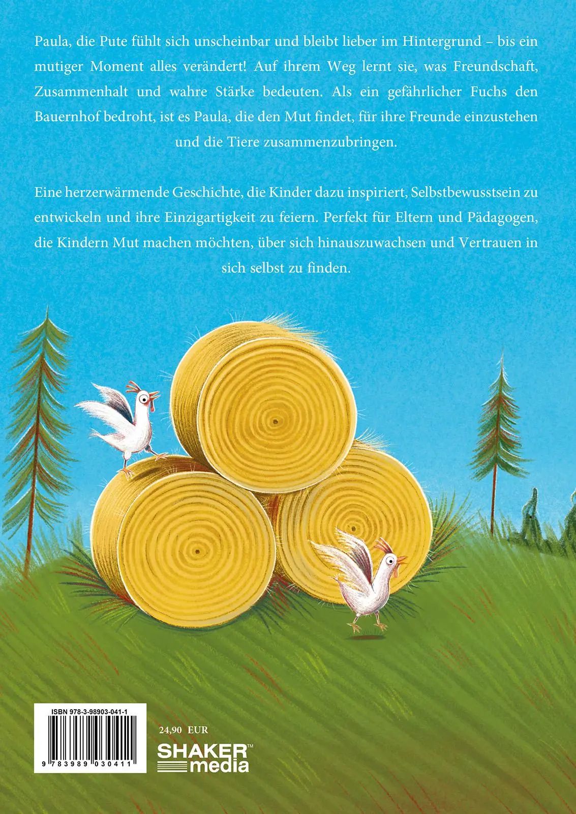 Rückseite: 9783989030411 | Paula, die Pute | und der Mut zum Fliegen | Ahmet Özdemir | Buch