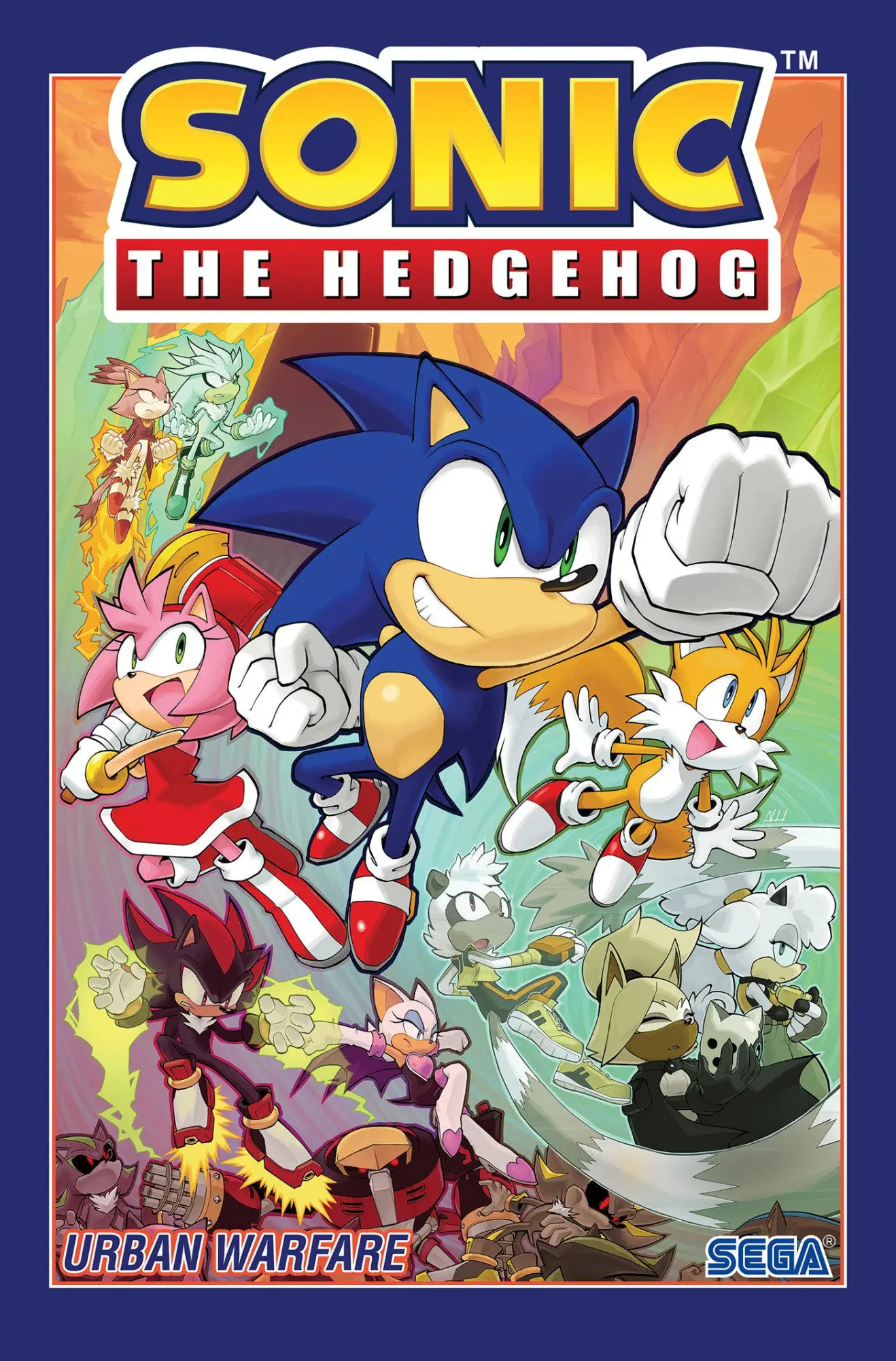 Cover: 9798887240411 | Sonic the Hedgehog, Vol. 15: Urban Warfare | Ian Flynn (u. a.) | Buch