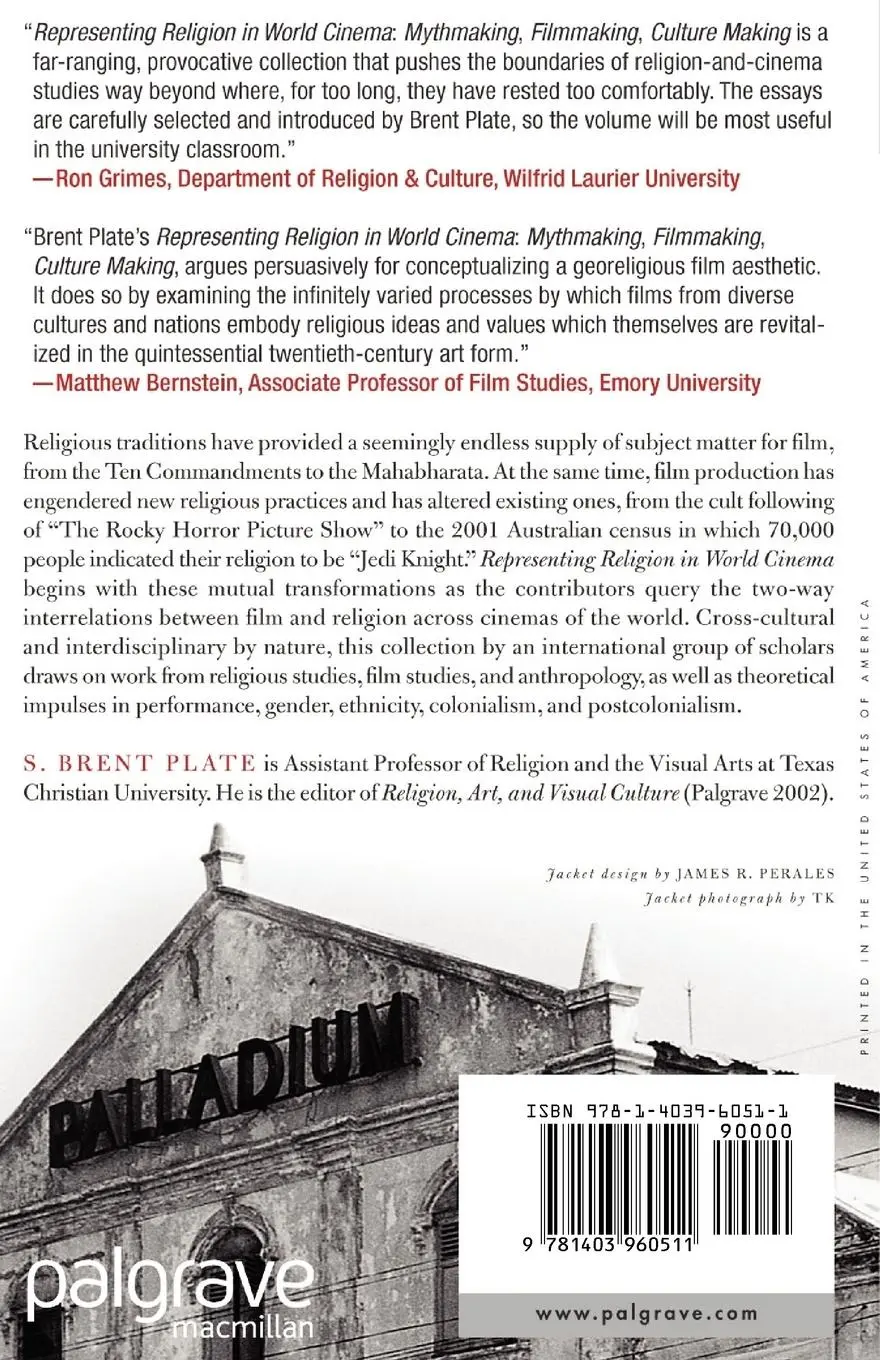 Rückseite: 9781403960511 | Representing Religion in World Cinema | S. Plate | Taschenbuch | xi