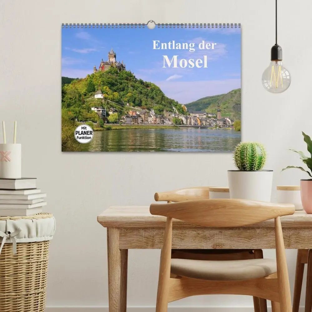 Bild: 9783435510511 | Entlang der Mosel (Wandkalender 2025 DIN A3 quer), CALVENDO...