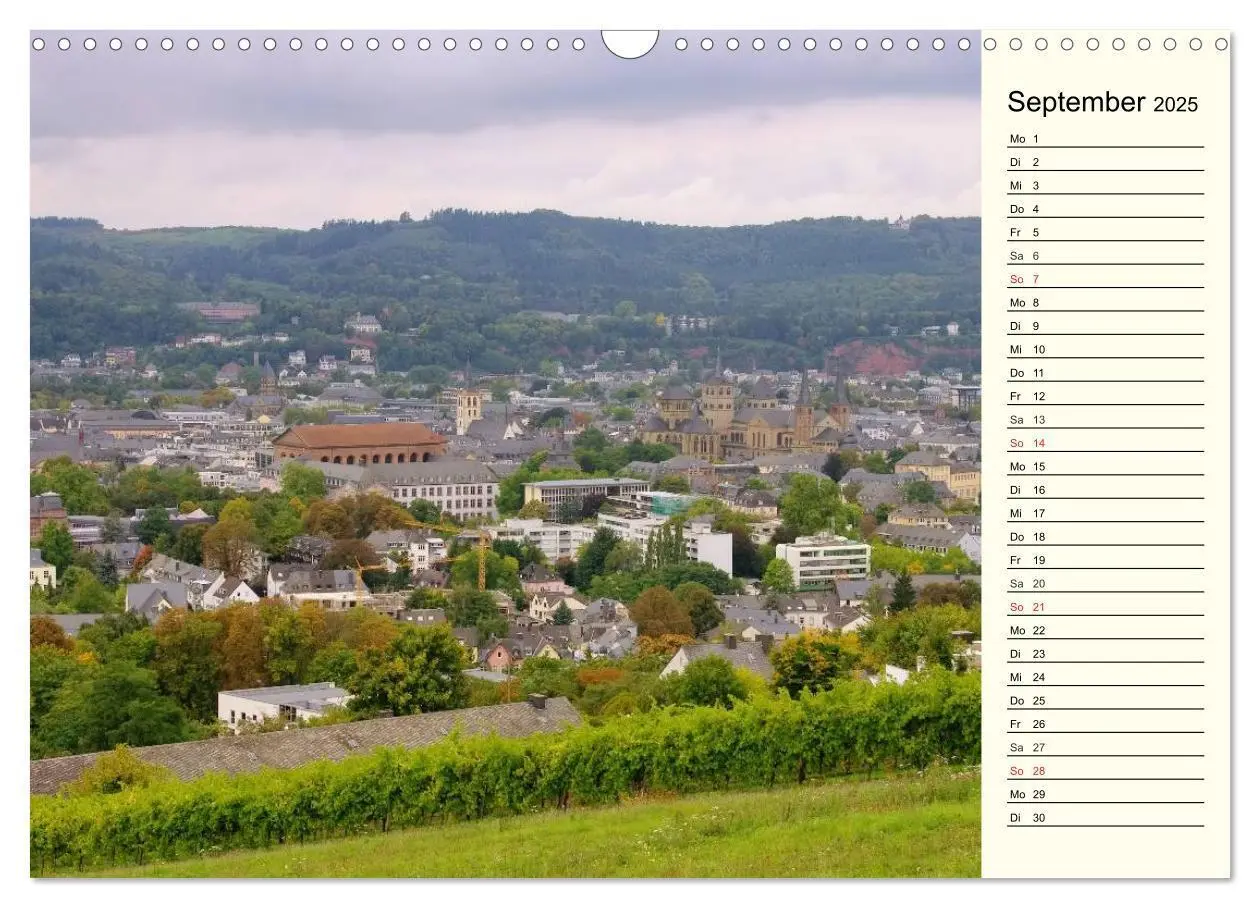 Bild: 9783435510511 | Entlang der Mosel (Wandkalender 2025 DIN A3 quer), CALVENDO...
