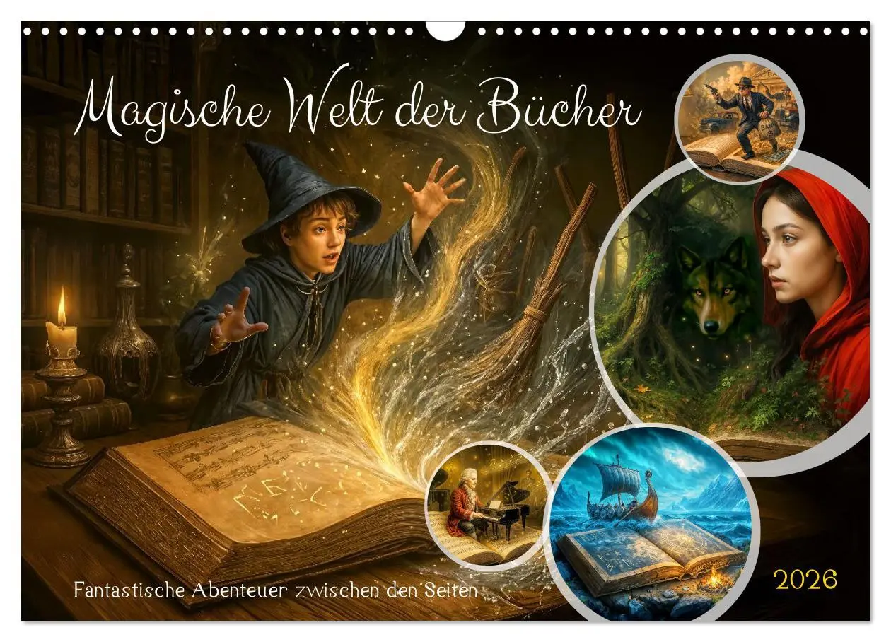 Cover: 9783457910511 | Magische Welt der Bücher - Fantastische Abenteuer zwischen den...